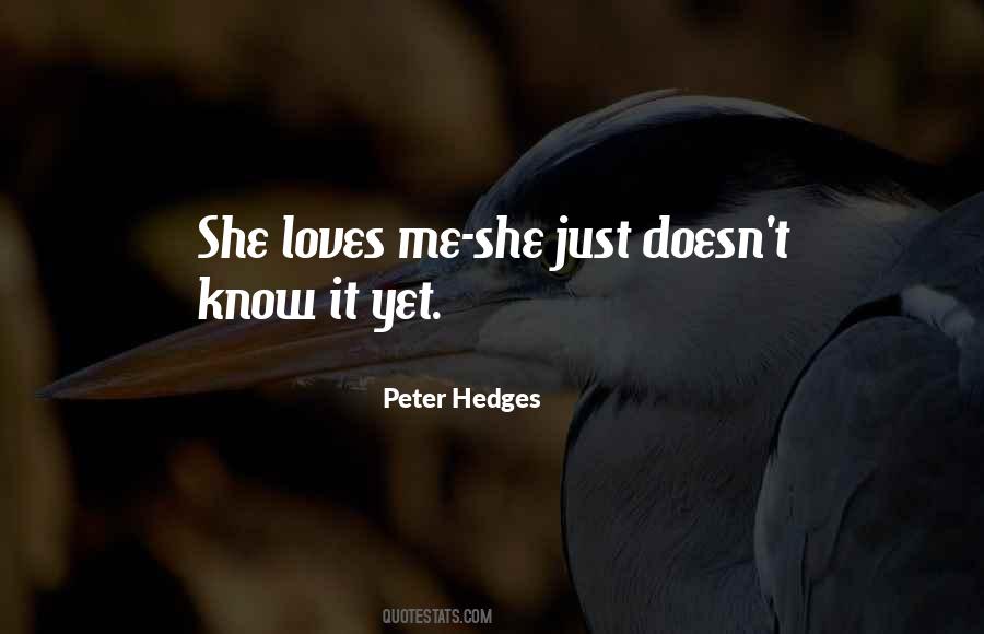 Peter Hedges Quotes #1596254