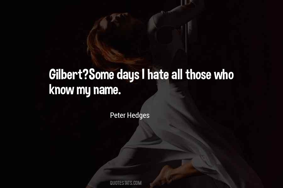 Peter Hedges Quotes #721912