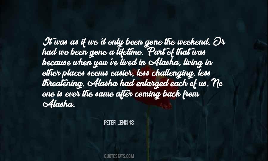 Peter Jenkins Quotes #1031767