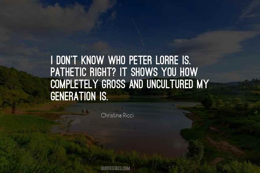 Peter Lorre Quotes #360344