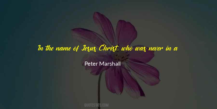 Peter Marshall Quotes #150977
