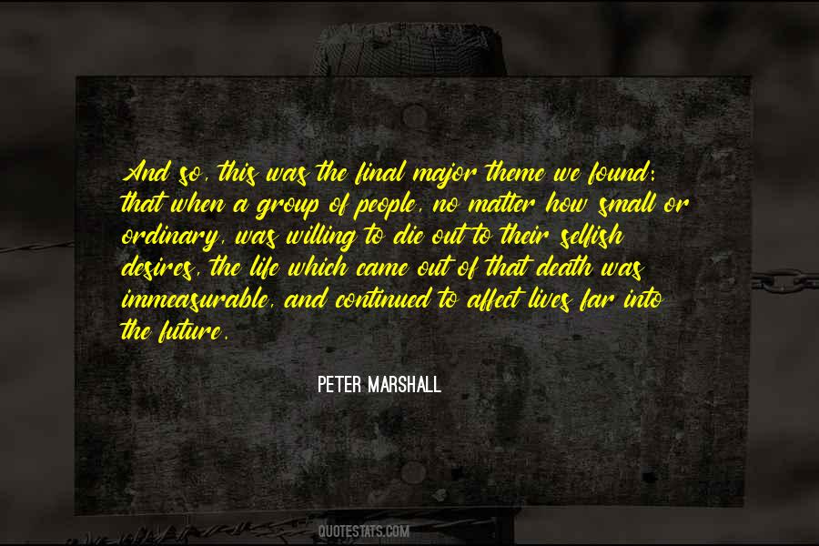 Peter Marshall Quotes #664369