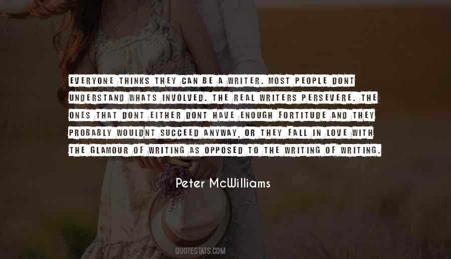 Peter Mcwilliams Quotes #688615