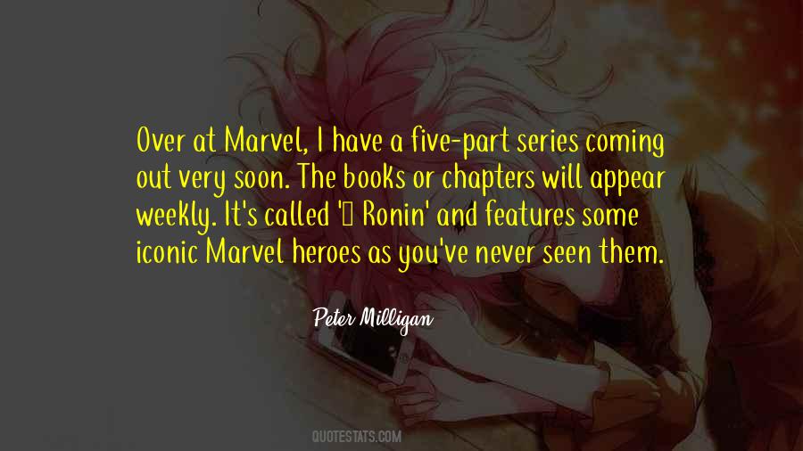 Peter Milligan Quotes #1066846