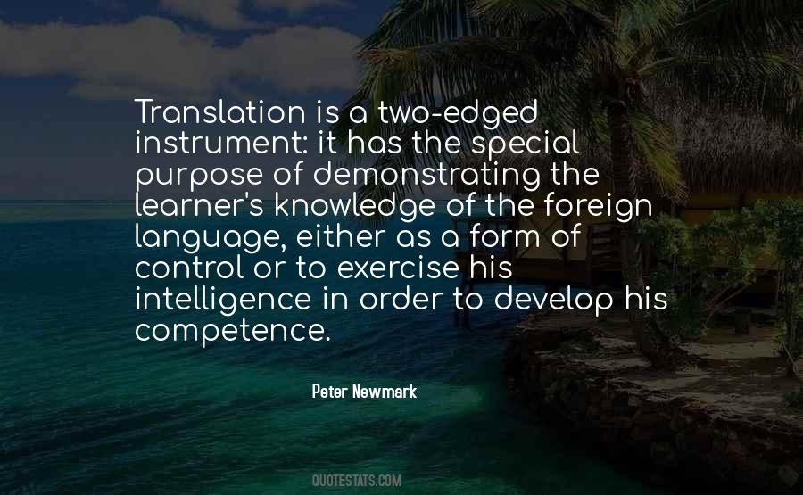 Peter Newmark Quotes #22420