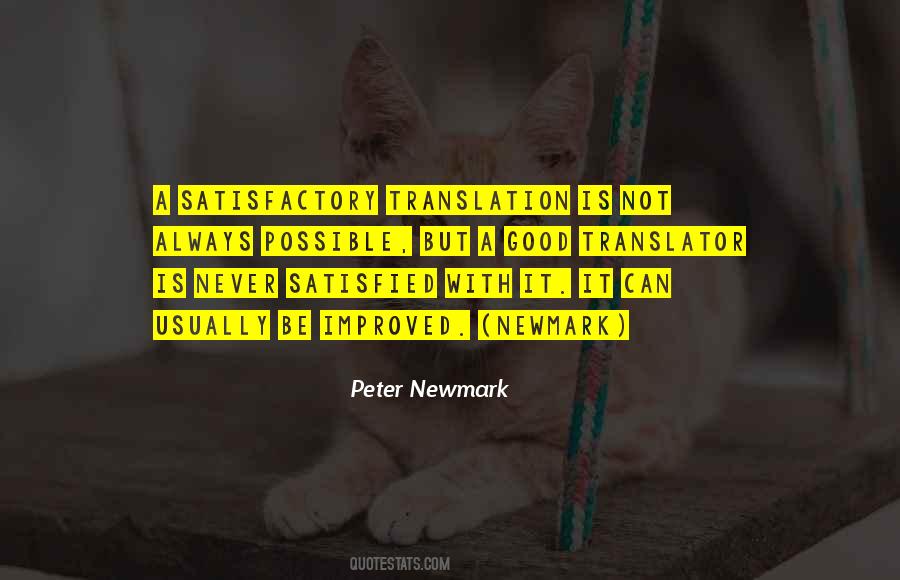 Peter Newmark Quotes #796585