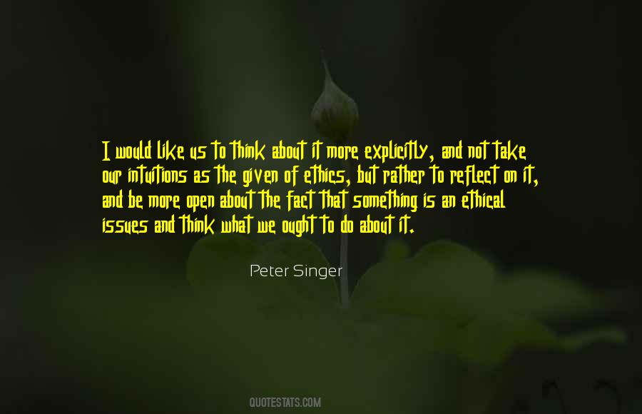 Peter Singer Quotes #213896