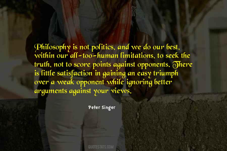 Peter Singer Quotes #325360