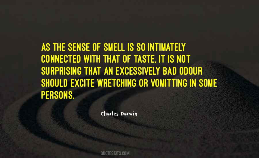 Quotes About Sense Of Smell #1139379