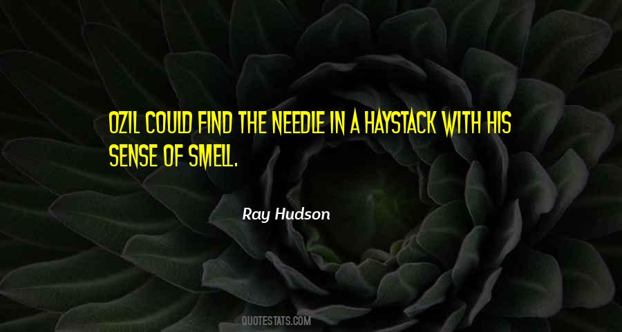Quotes About Sense Of Smell #152697
