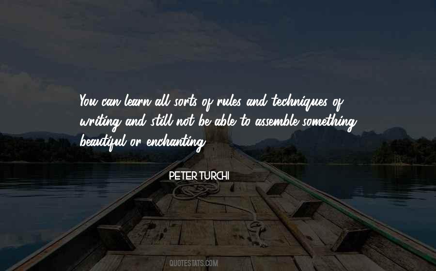 Peter Turchi Quotes #1816305