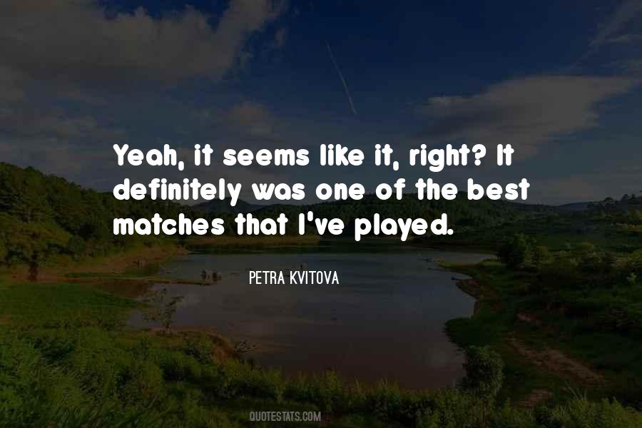 Petra Kvitova Quotes #272944