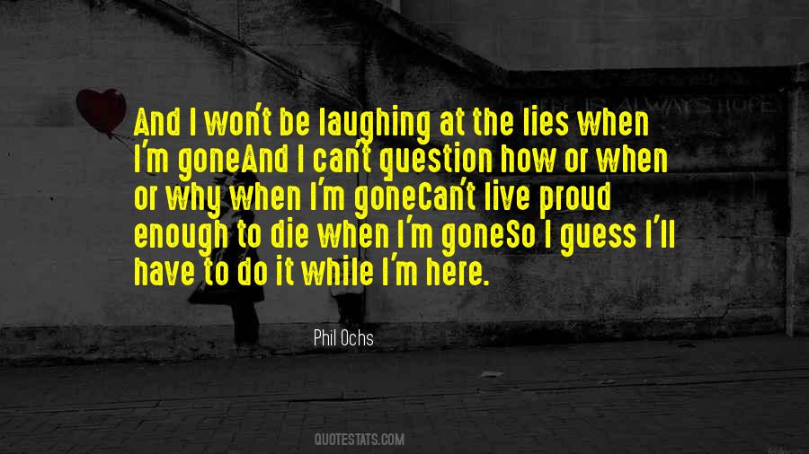 Phil Ochs Quotes #45543