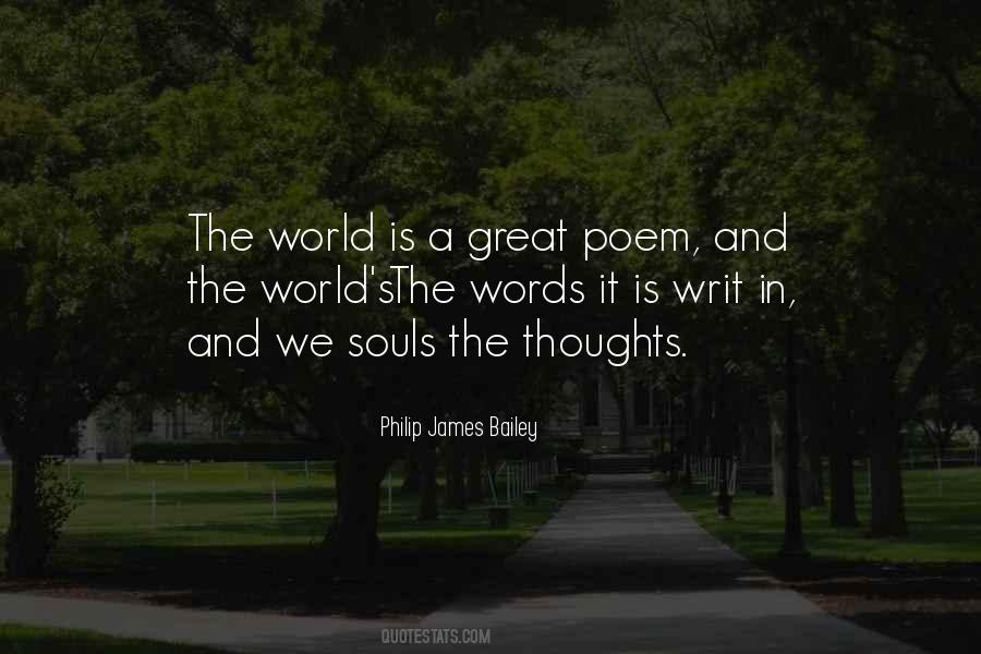 Philip James Bailey Quotes #1076520