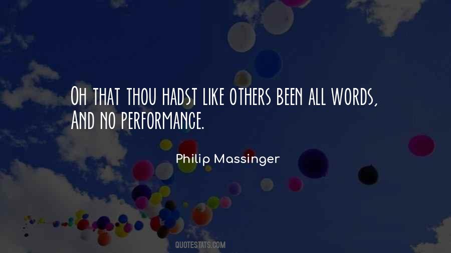Philip Massinger Quotes #25702