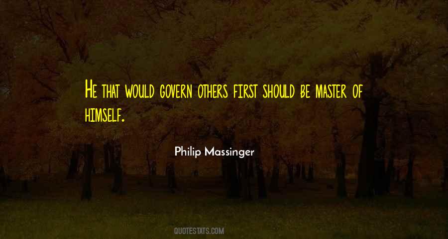 Philip Massinger Quotes #84507