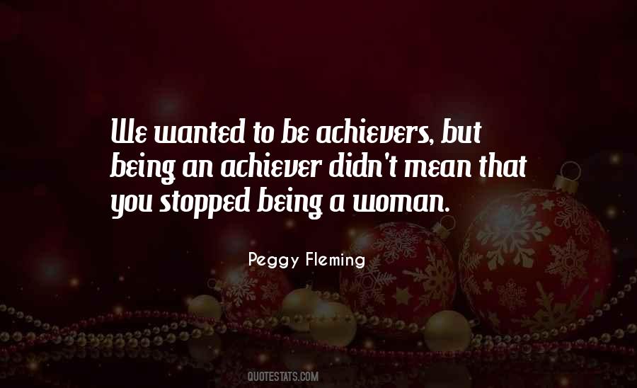 Quotes About Achievers #1786038