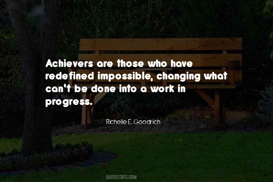 Quotes About Achievers #999616