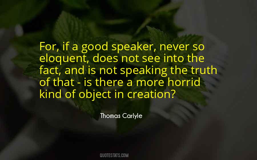 Quotes About Speaking Kind #874896
