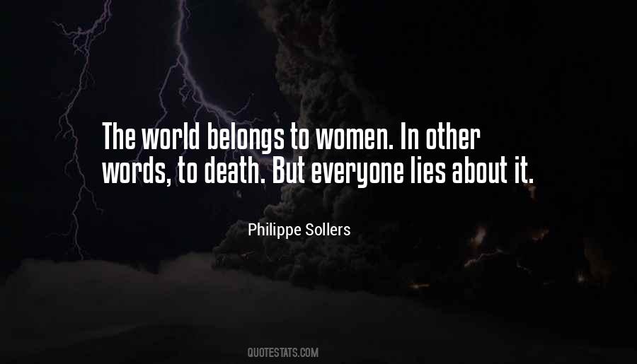 Philippe Sollers Quotes #910876