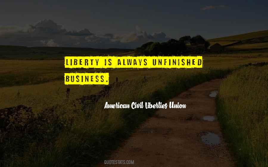 Quotes About Unfinished Business #1729844