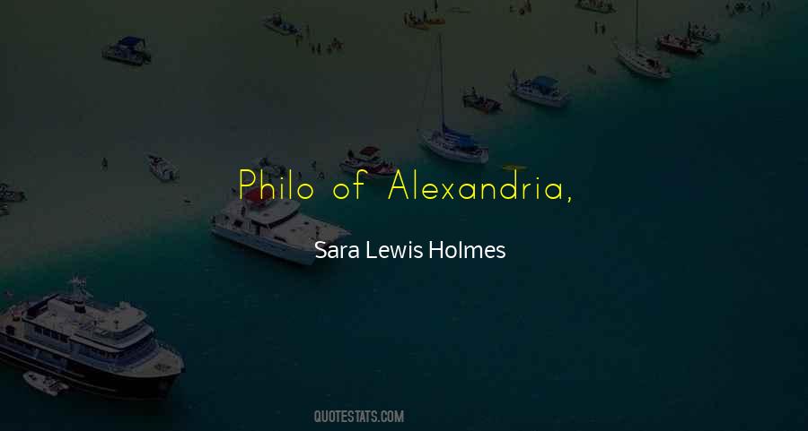 Philo Of Alexandria Quotes #615989