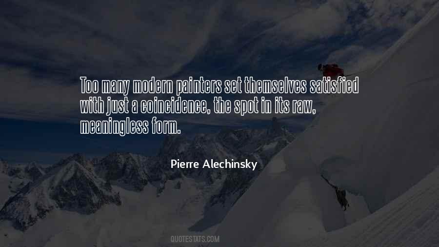 Pierre Alechinsky Quotes #1011963