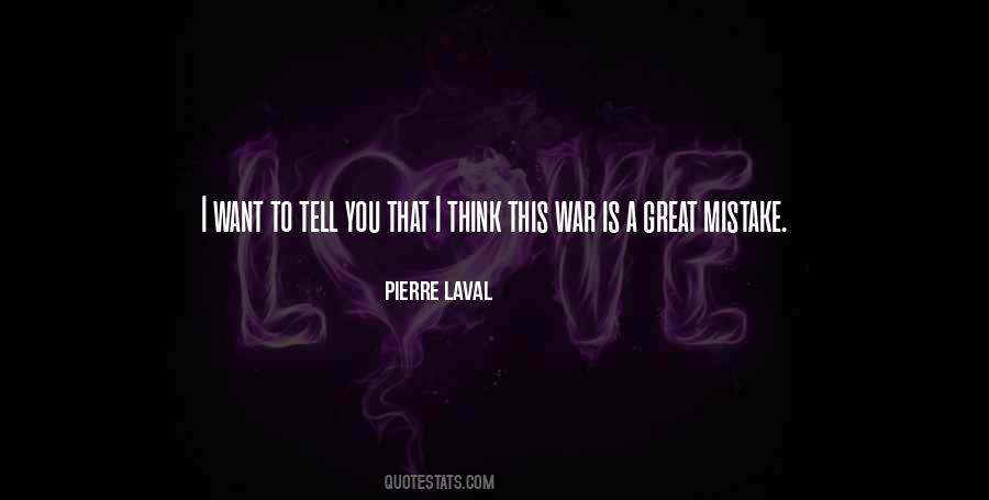 Pierre Laval Quotes #42899