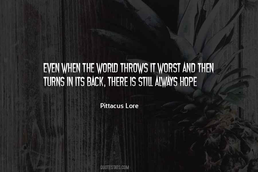 Pittacus Lore Quotes #594140