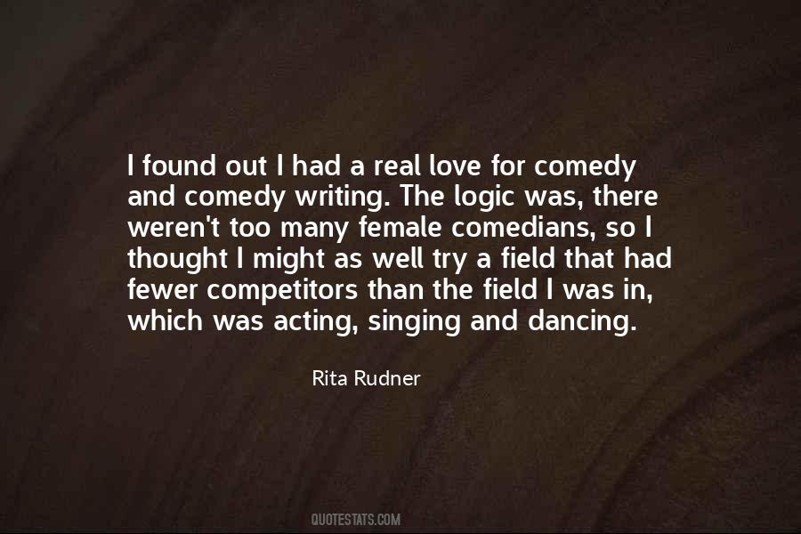 Quotes About Singing Dancing And Acting #1061914