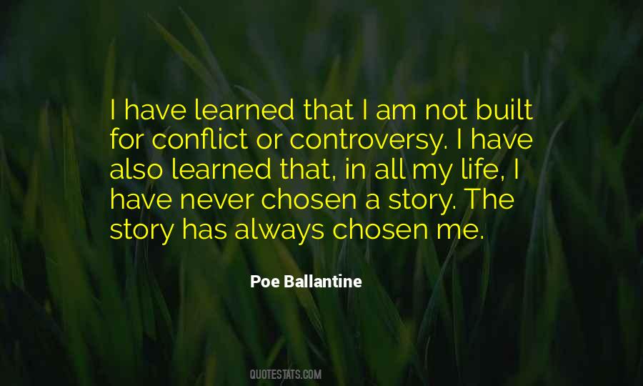 Poe Ballantine Quotes #1392667
