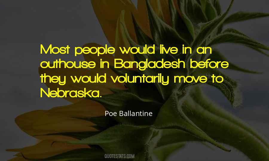 Poe Ballantine Quotes #658241