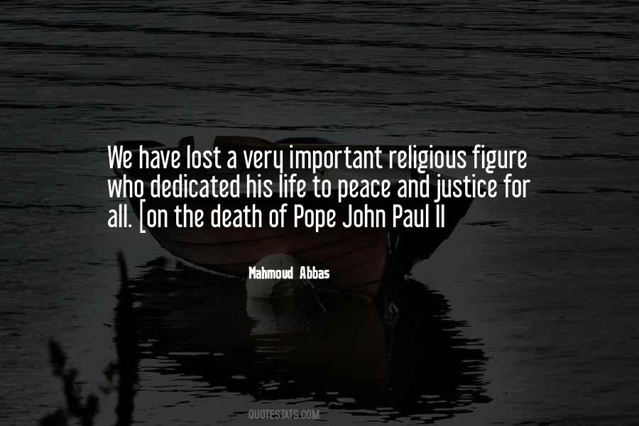 Pope John Paul Quotes #1173212