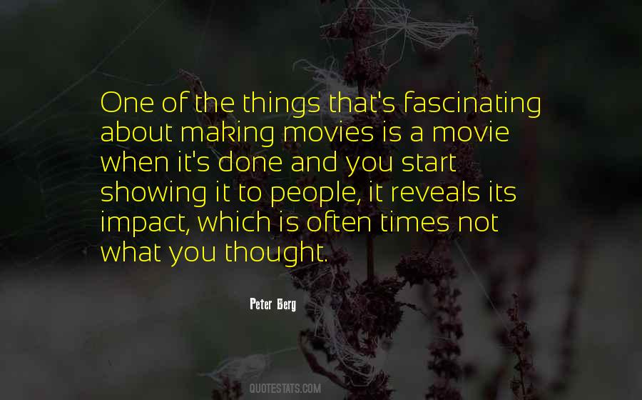 Quotes About Movie Making #13431