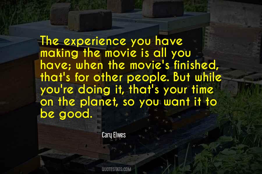 Quotes About Movie Making #148103