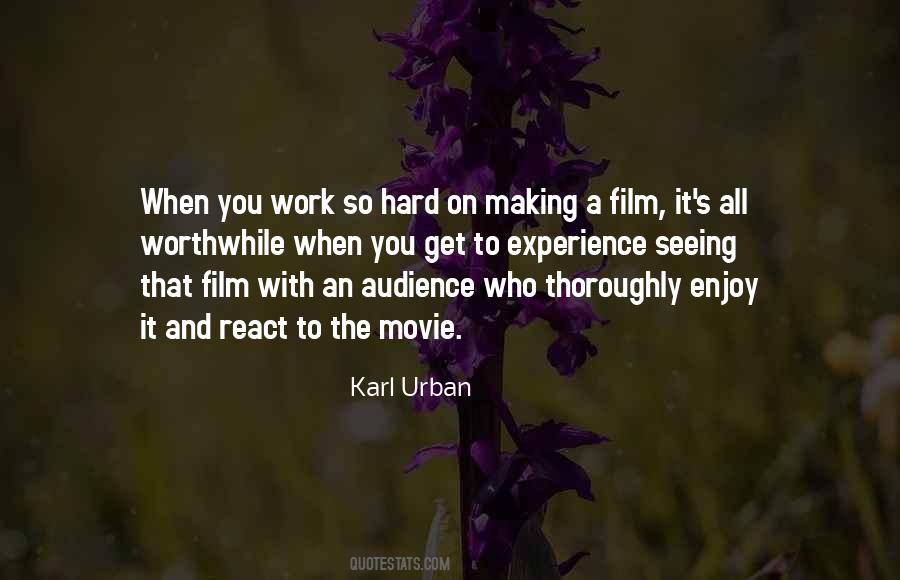 Quotes About Movie Making #174854