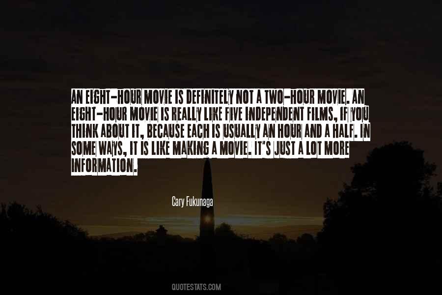 Quotes About Movie Making #192312