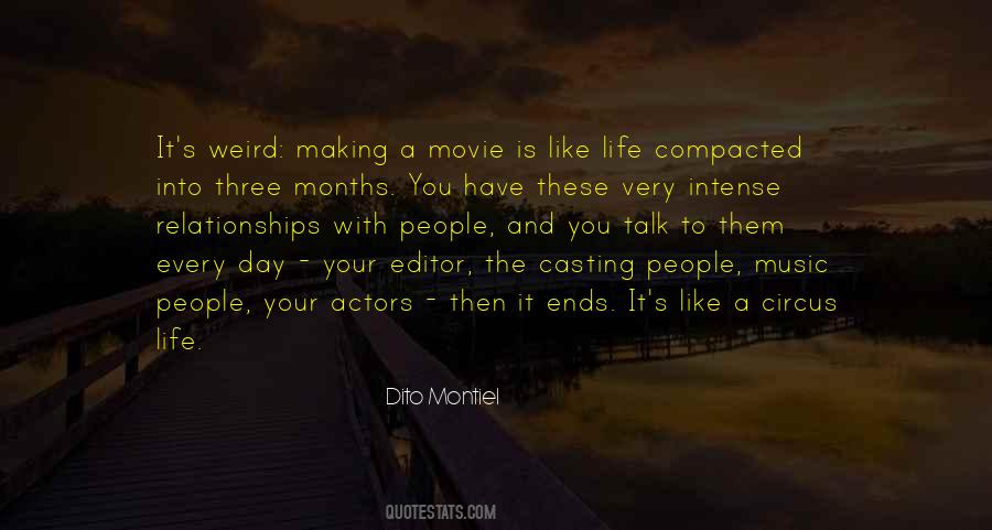 Quotes About Movie Making #3867