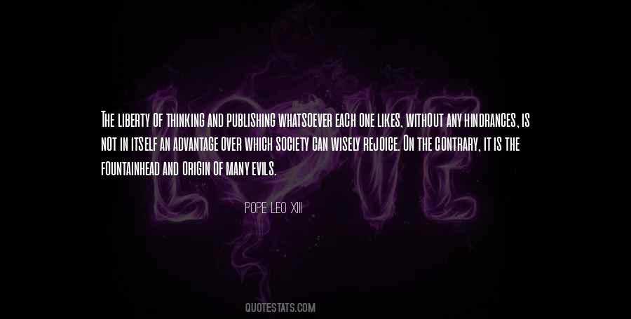 Pope Leo Xiii Quotes #651349