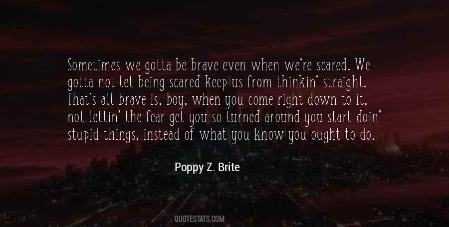 Poppy Z Brite Quotes #1775464