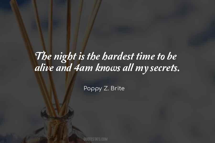 Poppy Z Brite Quotes #1784854