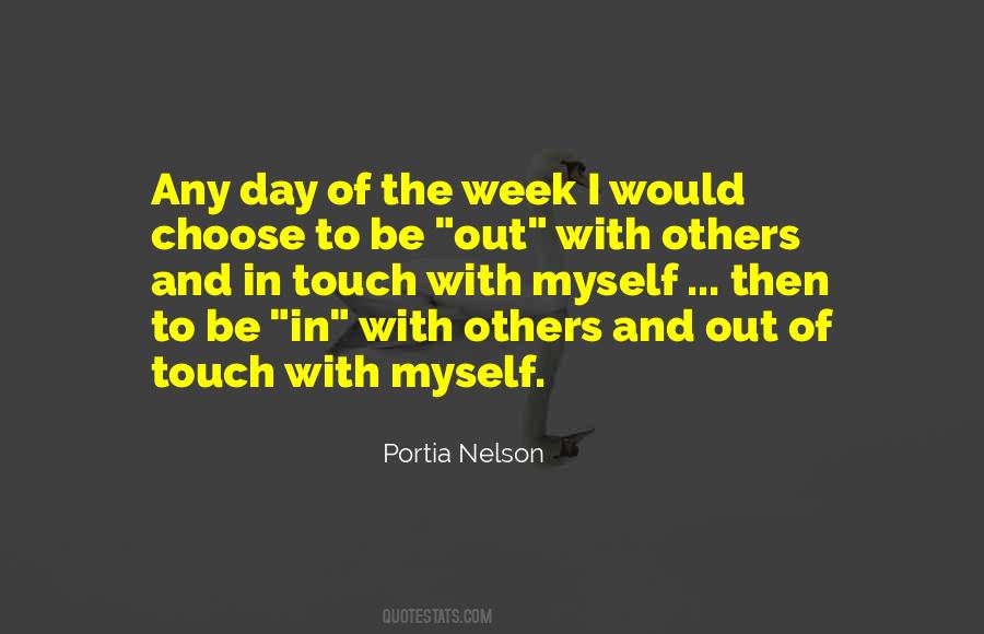 Portia Nelson Quotes #21969