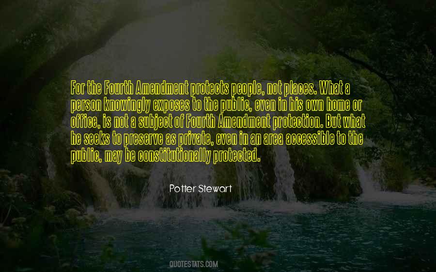 Potter Stewart Quotes #420378