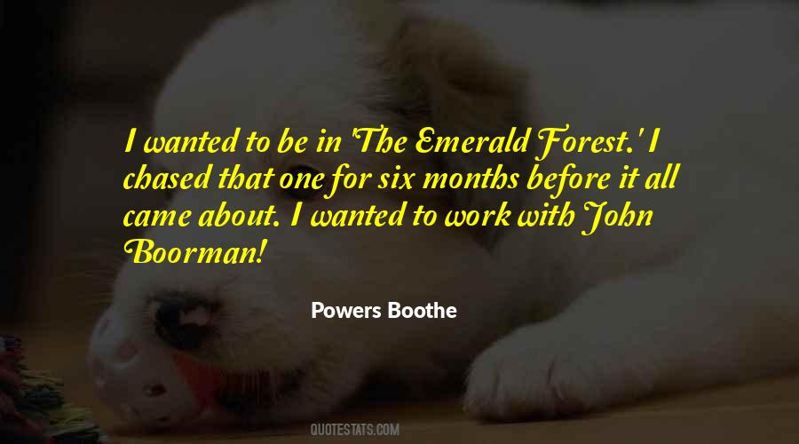 Powers Boothe Quotes #1103183