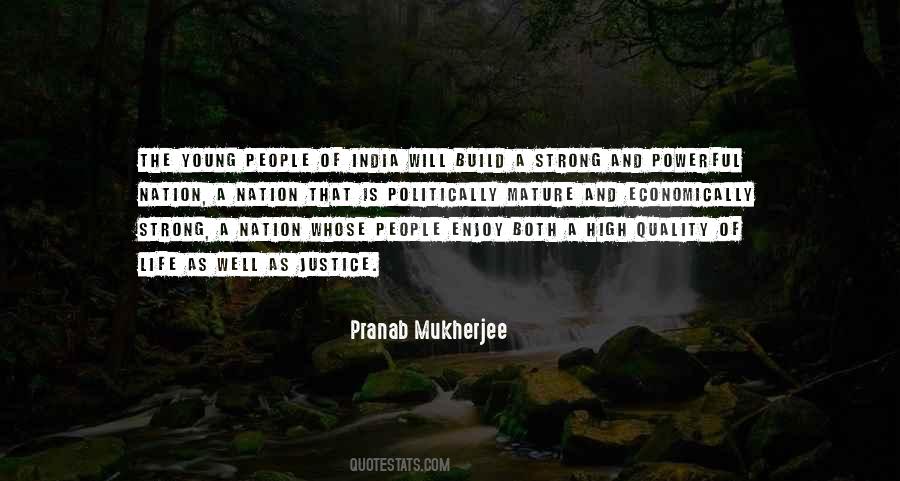 Pranab Mukherjee Quotes #1827222