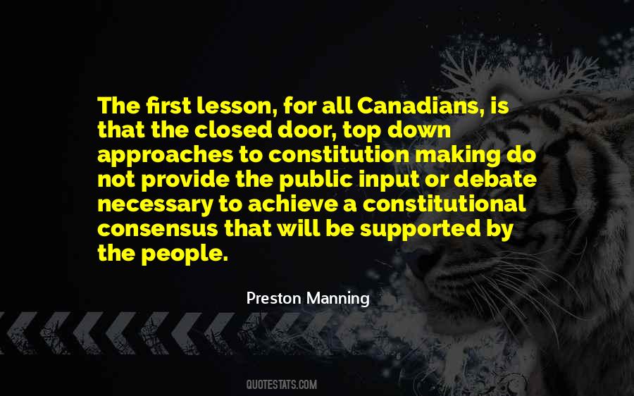 Preston Manning Quotes #1393959