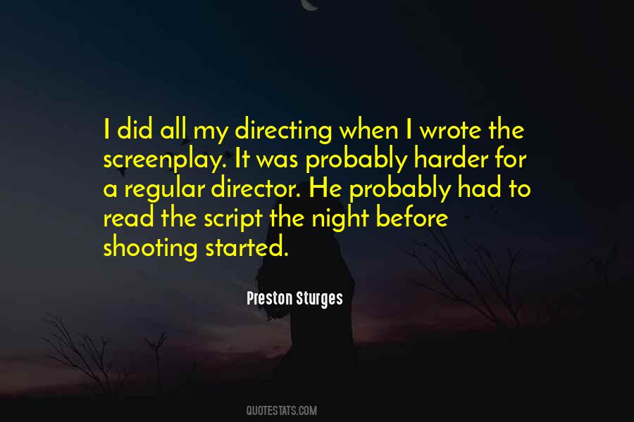 Preston Sturges Quotes #1230176