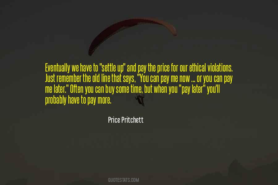 Price Pritchett Quotes #562105