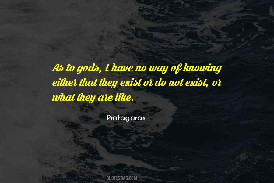 Protagoras Quotes #1350154