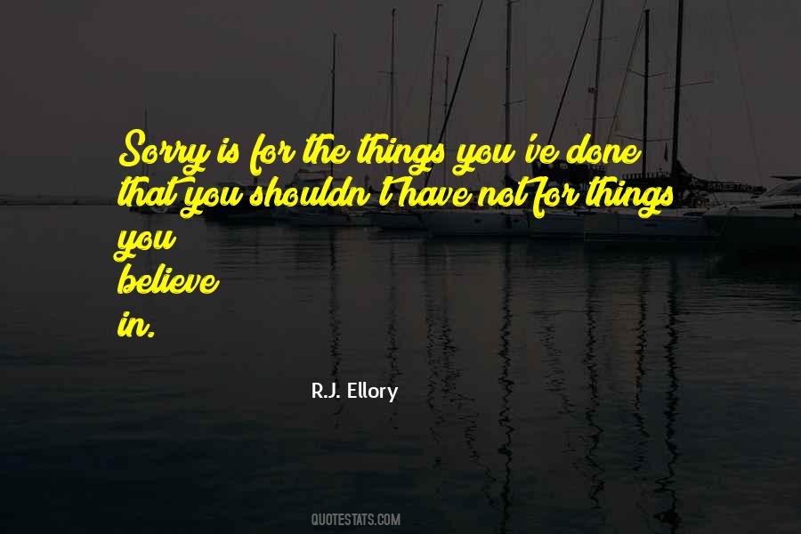 R J Ellory Quotes #148021